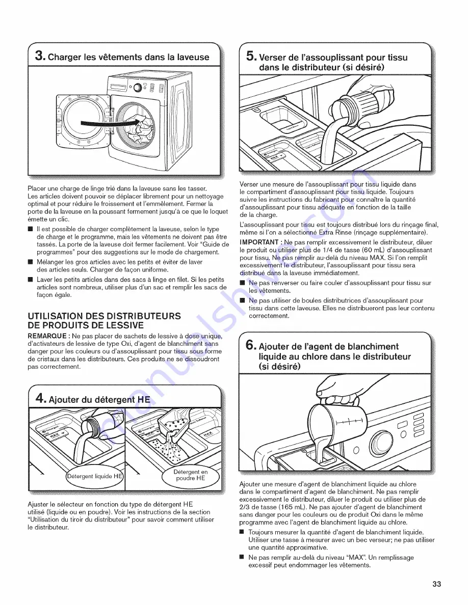 Maytag MHW6000AG1 Use & Care Manual Download Page 33