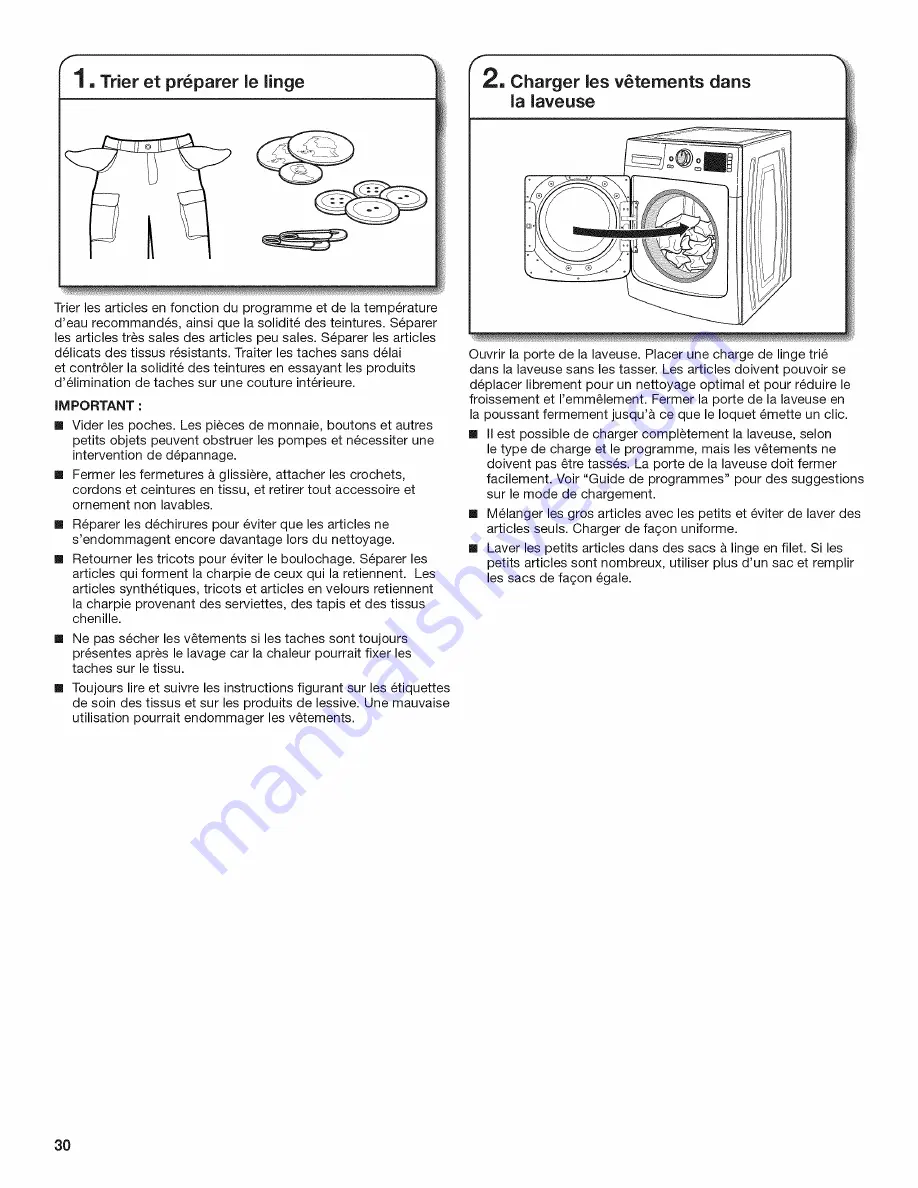 Maytag MHW6000XG0 Use & Care Manual Download Page 30