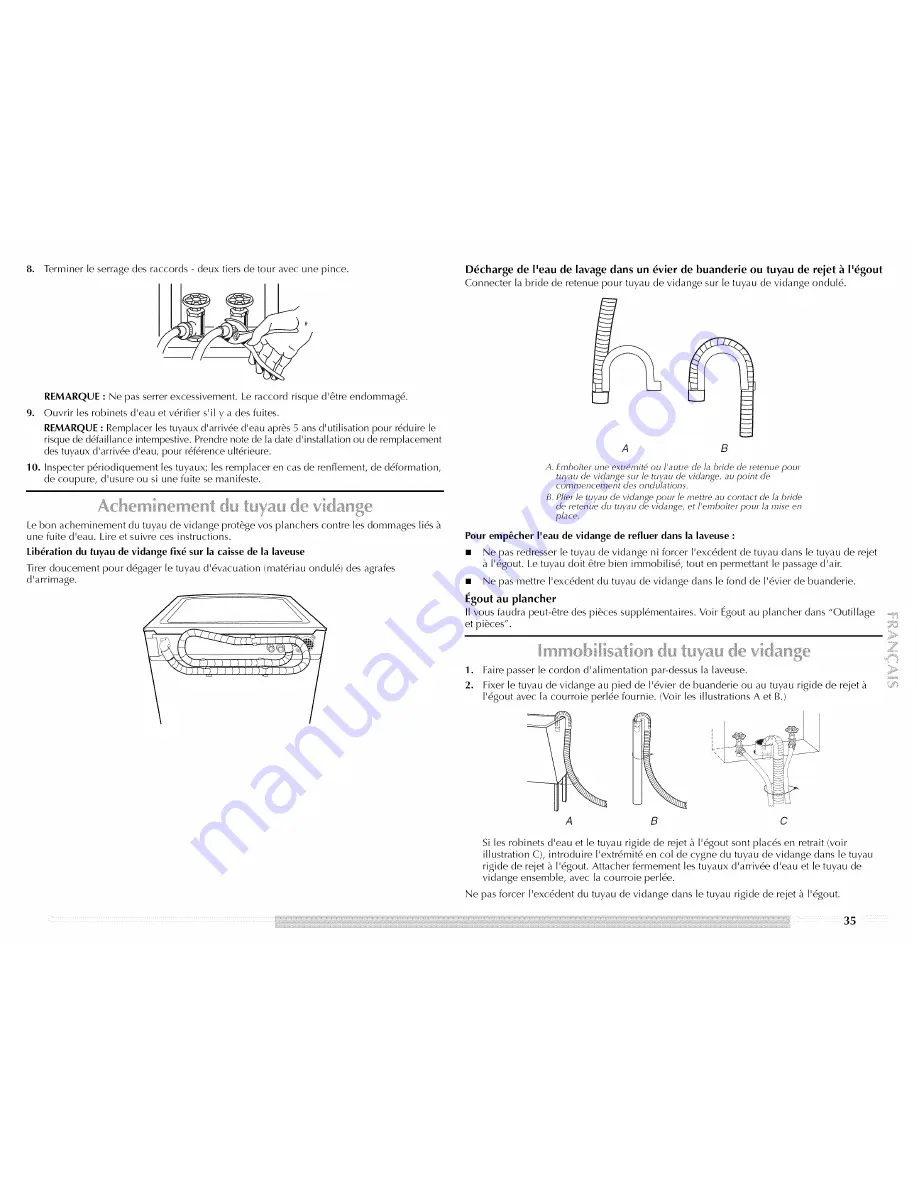 Maytag MHWE900VJ - Performance 4.4 cu. Ft. Front Load Washer Use And Care Manual Download Page 35