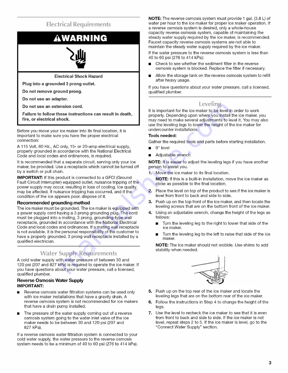 Maytag MIM1554XRS1 User Instructions Download Page 3