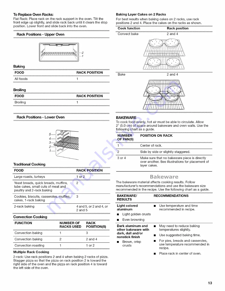 Maytag MIT8795B Use & Care Manual Download Page 13