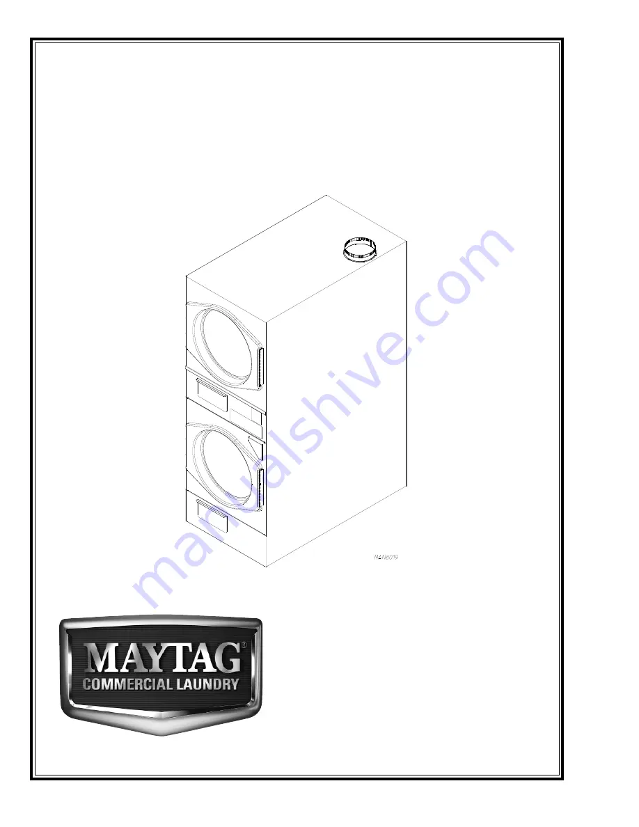 Maytag MLG-30PDA Installation Manual Download Page 16