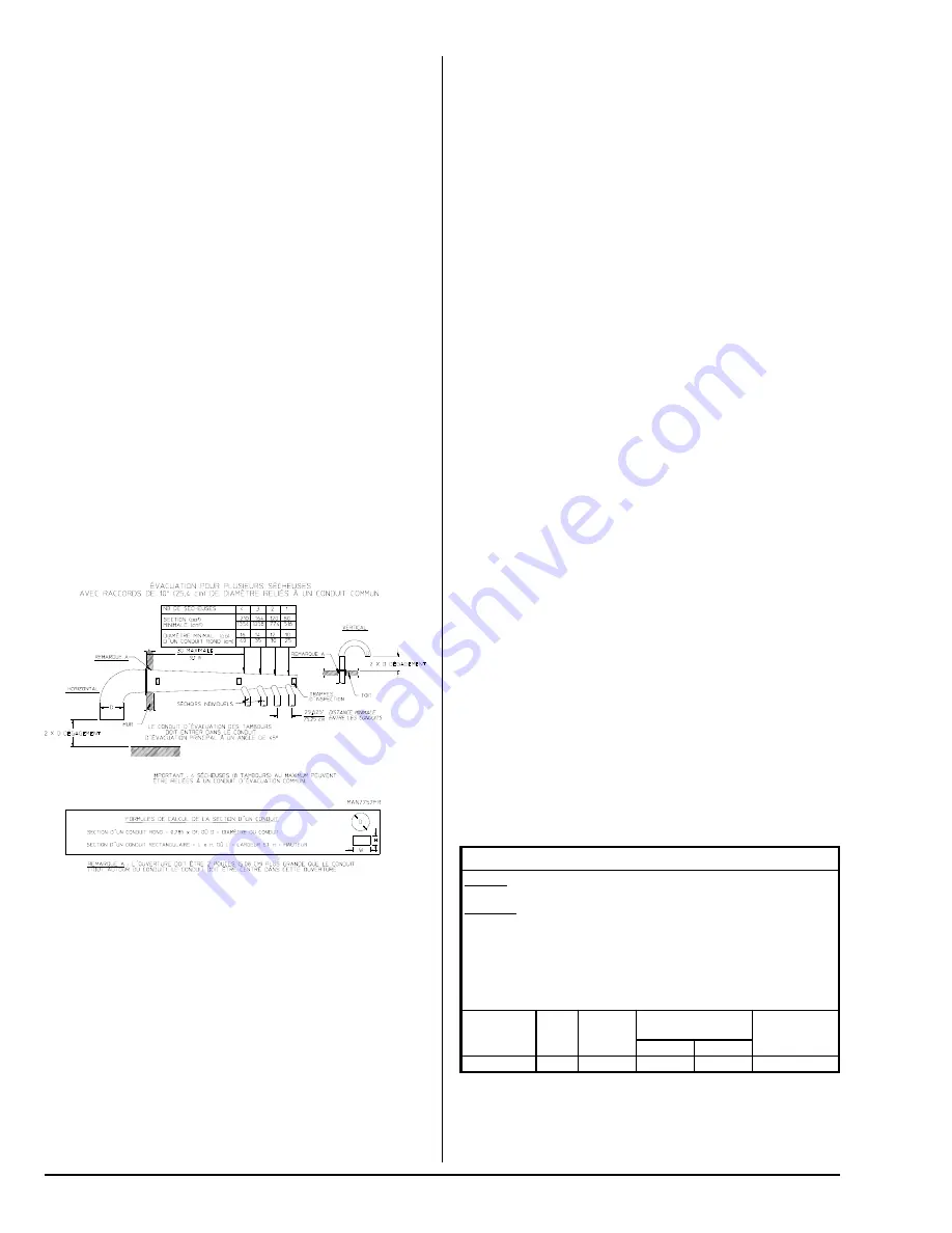 Maytag MLG-30PDA Installation Manual Download Page 24