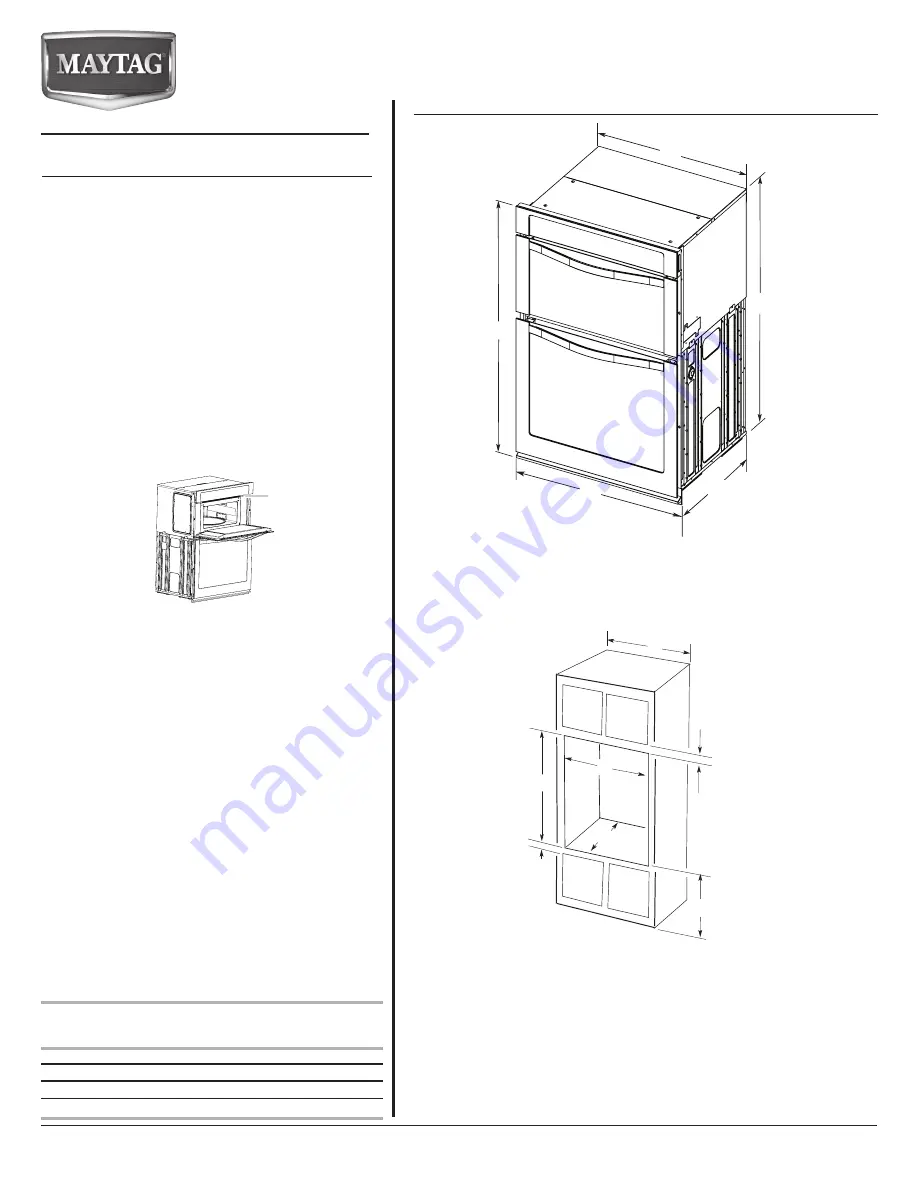 Maytag MMW9730A Скачать руководство пользователя страница 1