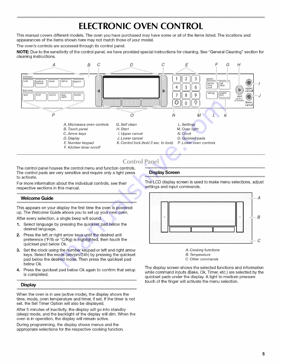 Maytag MMW9730AB00 Скачать руководство пользователя страница 5