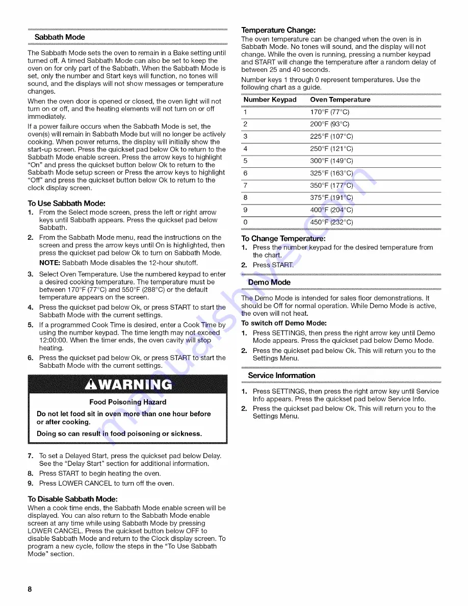 Maytag MMW9730AB00 Use & Care Manual Download Page 8