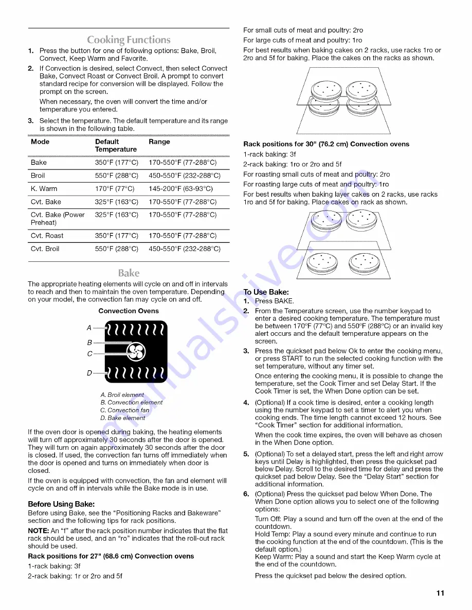 Maytag MMW9730AB00 Use & Care Manual Download Page 11