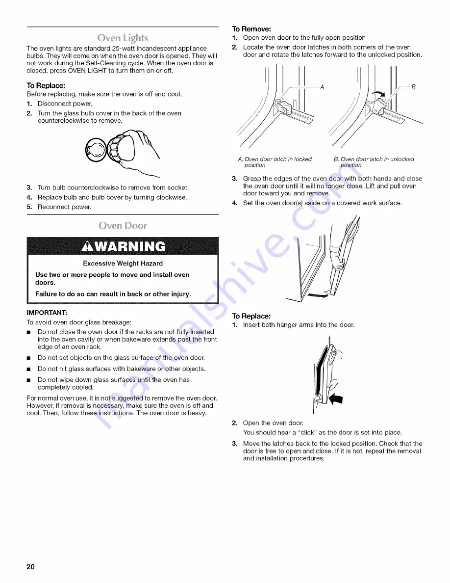 Maytag MMW9730AB00 Use & Care Manual Download Page 20