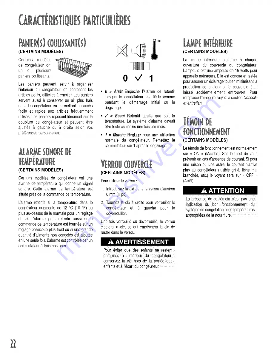 Maytag MQC1557AEW Owner'S Manual Download Page 22