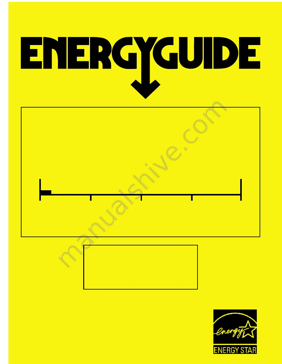 Maytag MSD2574VEB Energy Manual Download Page 1