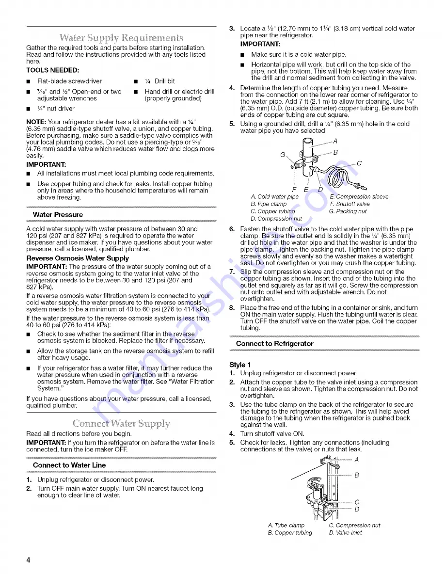 Maytag MSD2658KES02 Скачать руководство пользователя страница 4