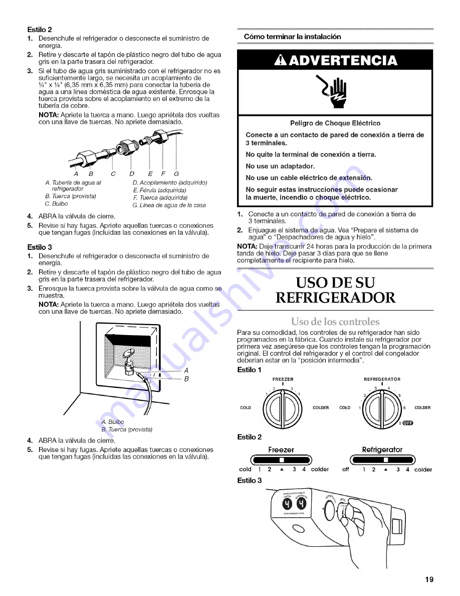 Maytag MSD2658KES02 Скачать руководство пользователя страница 19