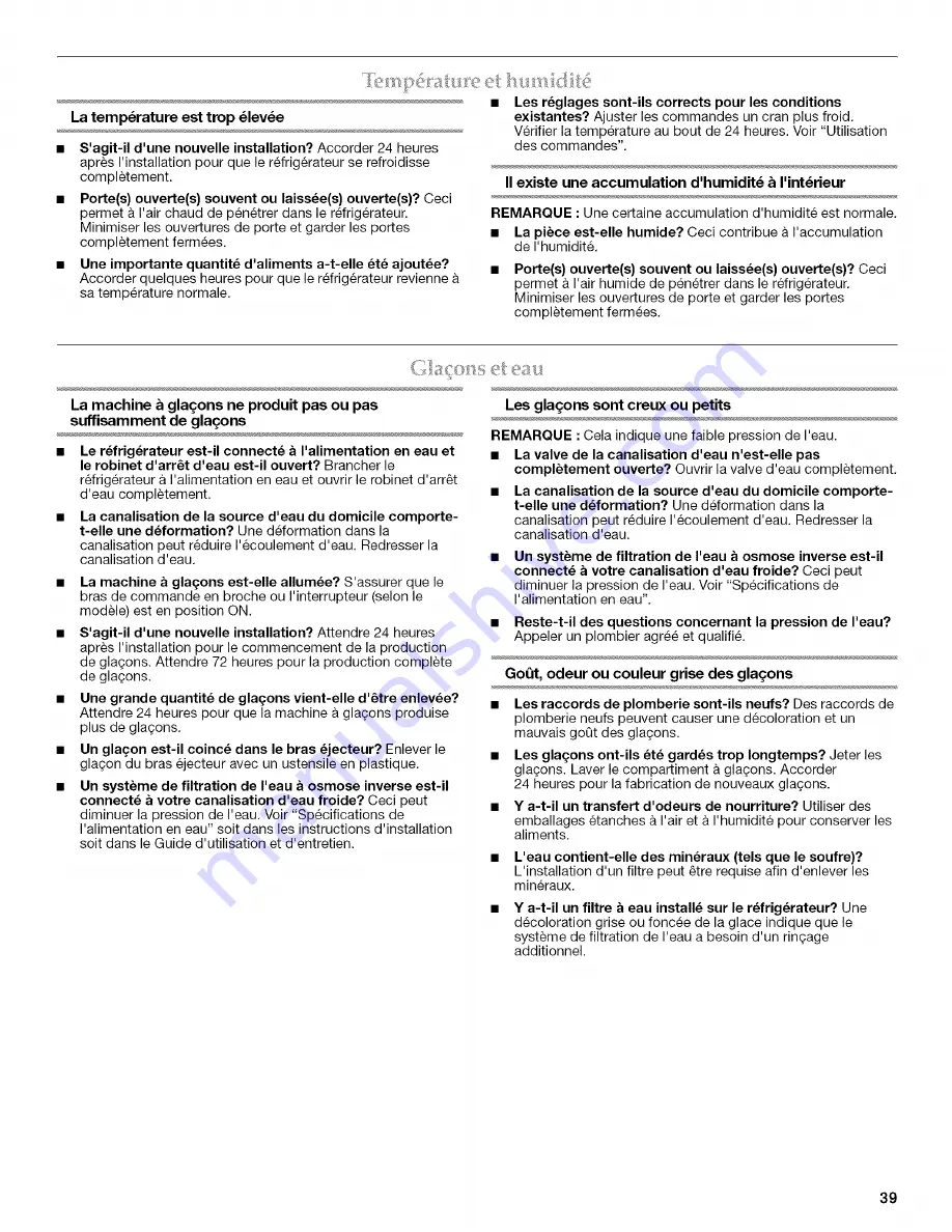 Maytag MSD2658KES02 Use & Care Manual Download Page 39