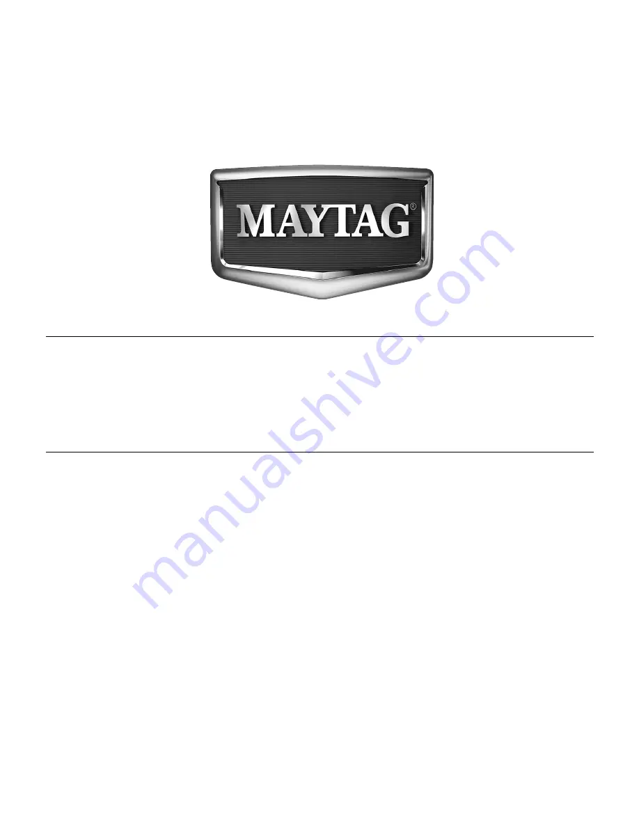 Maytag MTUC7000AWB Скачать руководство пользователя страница 1