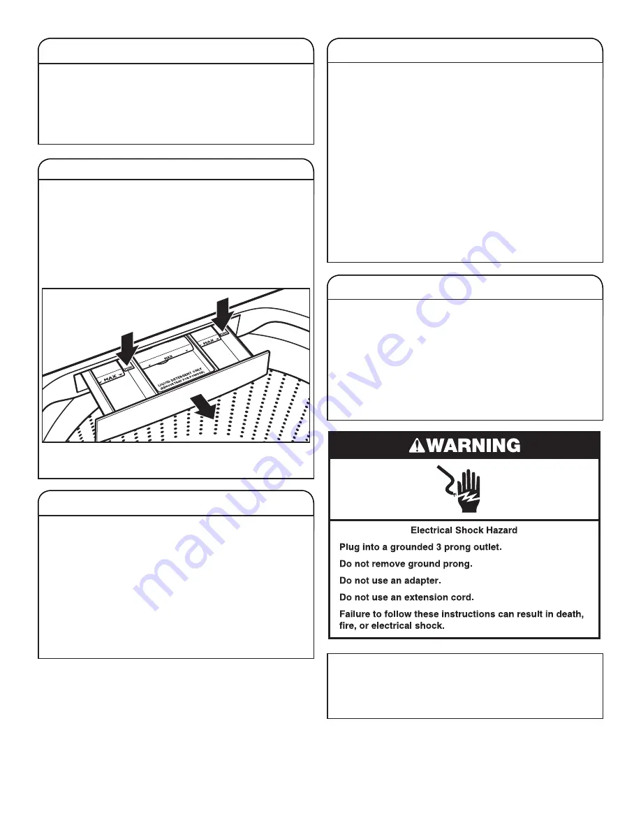 Maytag MVWB755DW1 Use & Care Manual Download Page 13