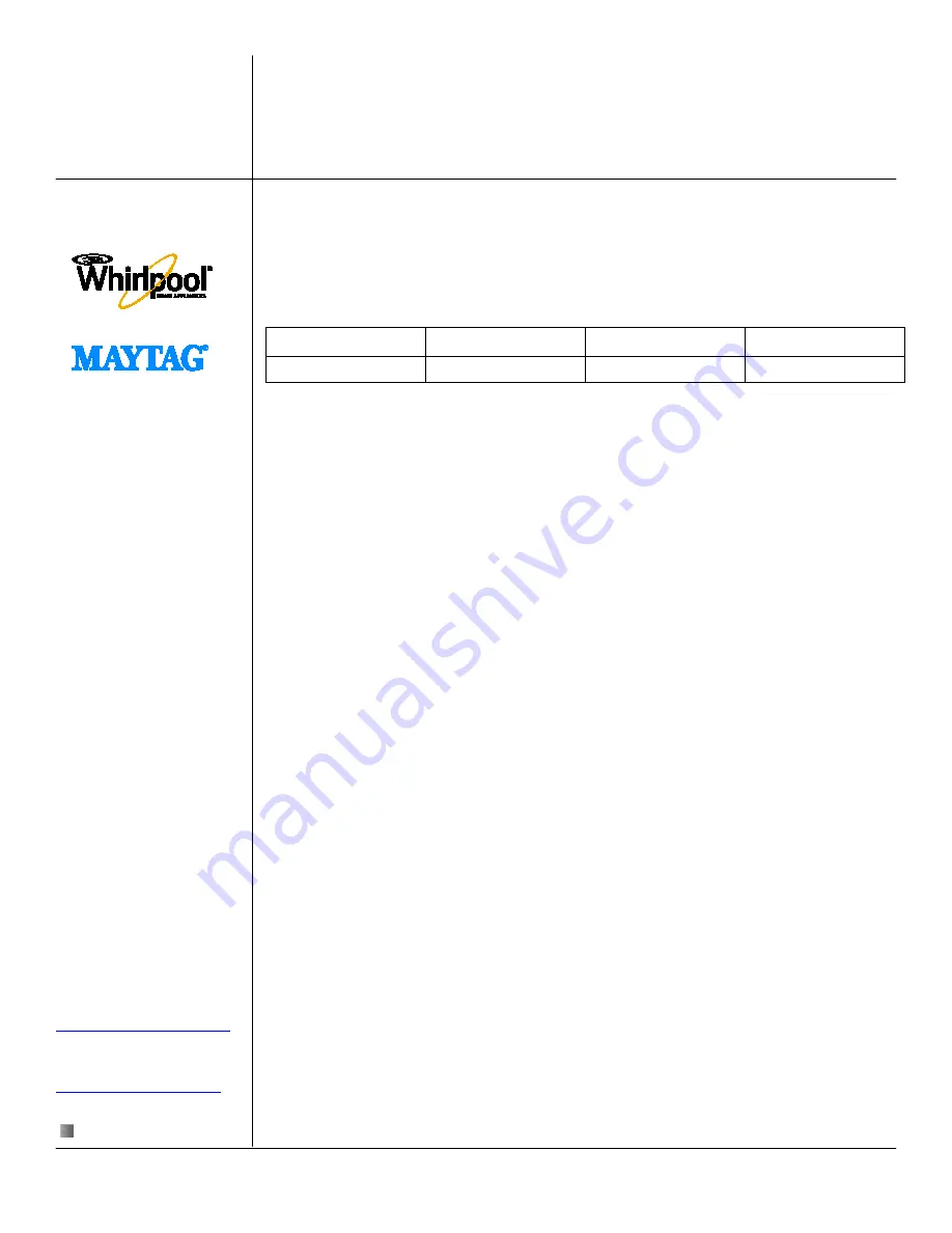 Maytag MVWB835DW Service Manual Download Page 24