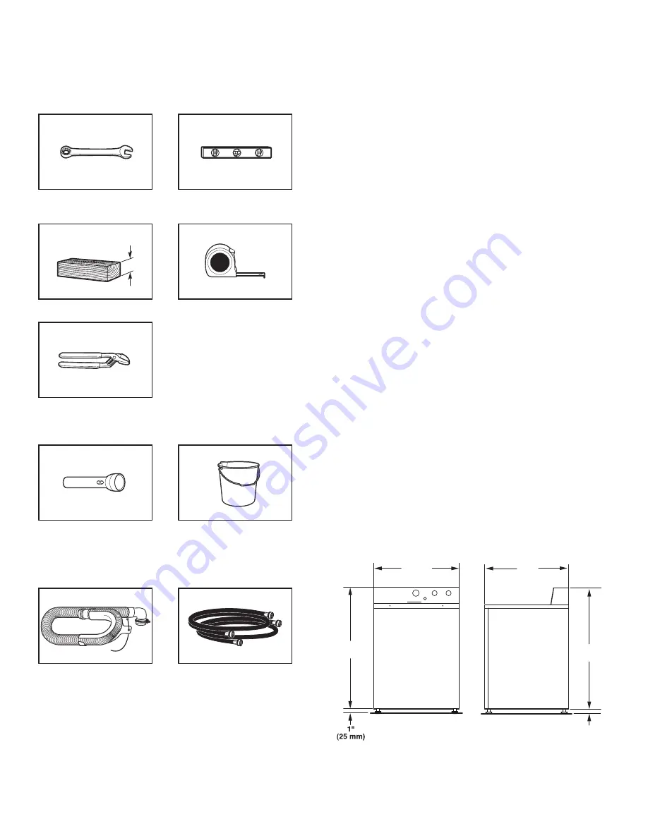 Maytag MVWB965HC Installation Instructions Manual Download Page 3