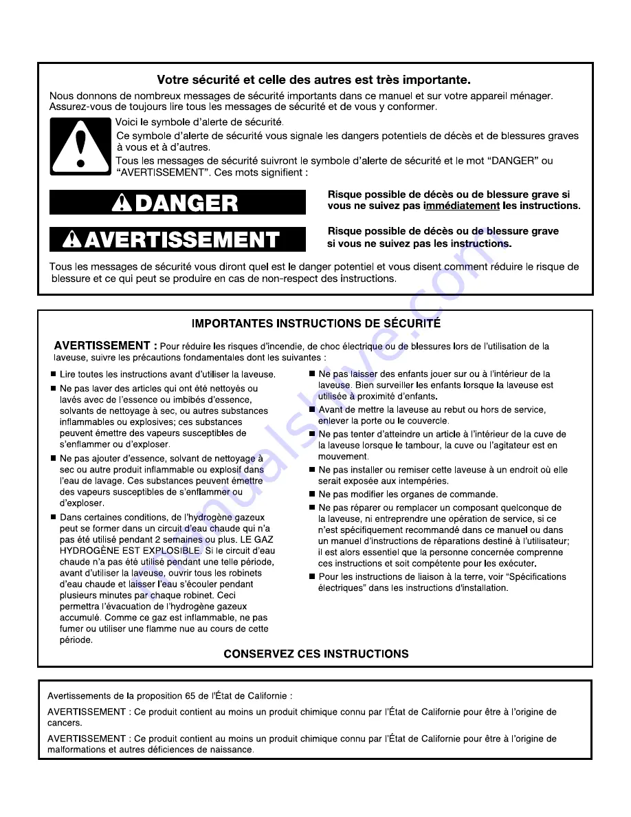 Maytag MVWX655DW Use And Care Manual Download Page 18