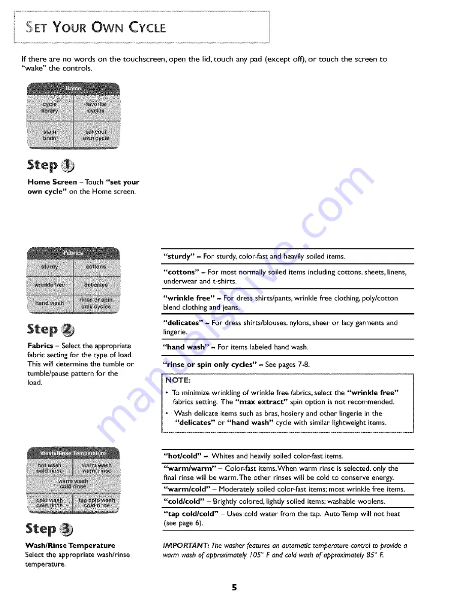 Maytag NEPTUNE FAV9800AWQ Use & Care Manual Download Page 6