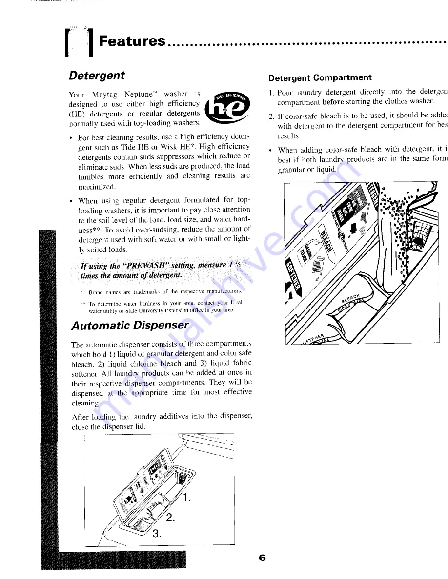 Maytag NEPTUNE MAH550 User Manual Download Page 9