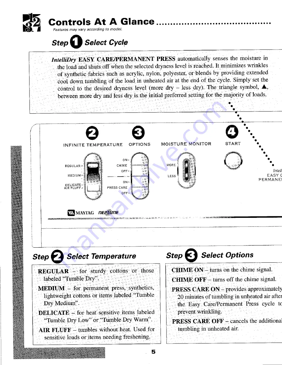 Maytag Neptune MD3000 Скачать руководство пользователя страница 6