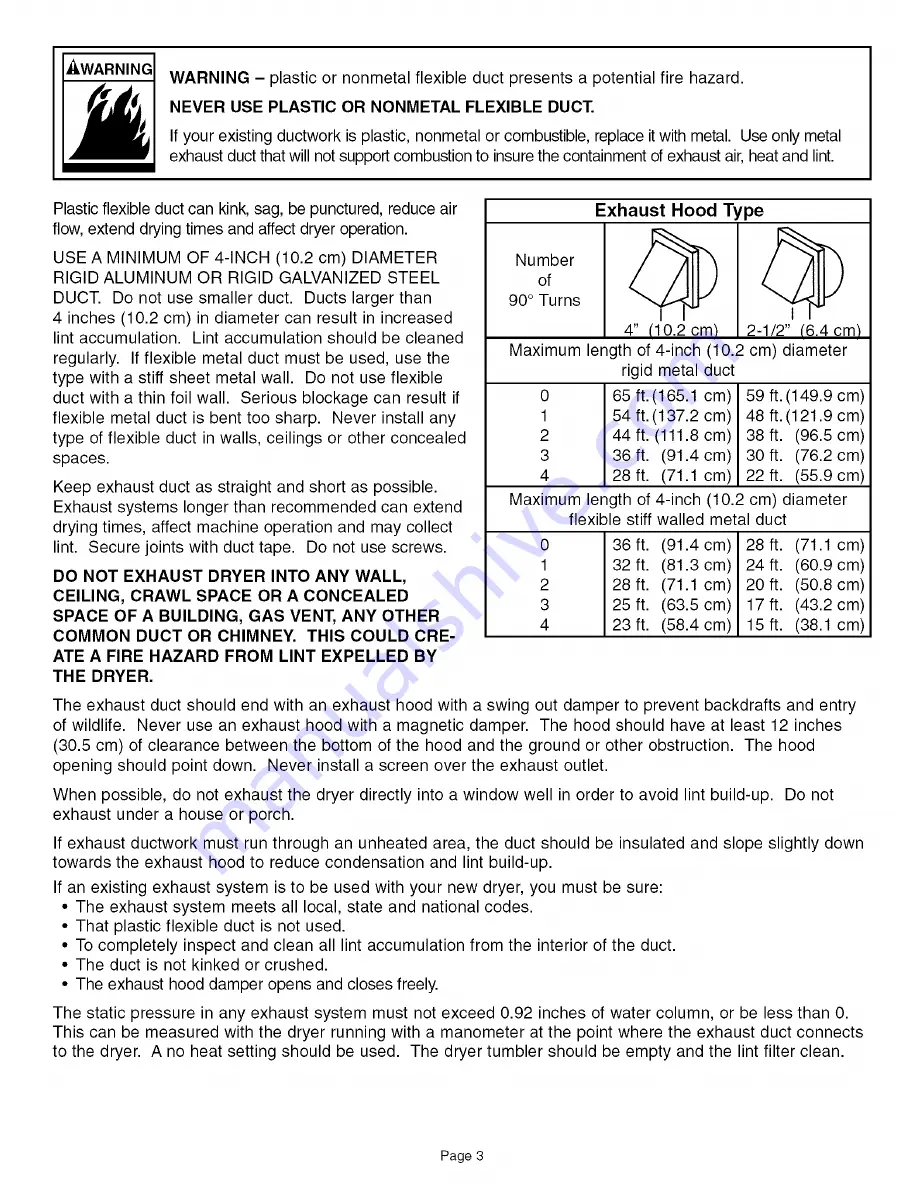 Maytag Neptune MDE5500AYQ Installation Instructions Manual Download Page 4