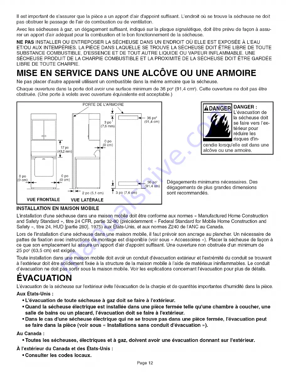 Maytag Neptune MDE5500AYQ Installation Instructions Manual Download Page 13