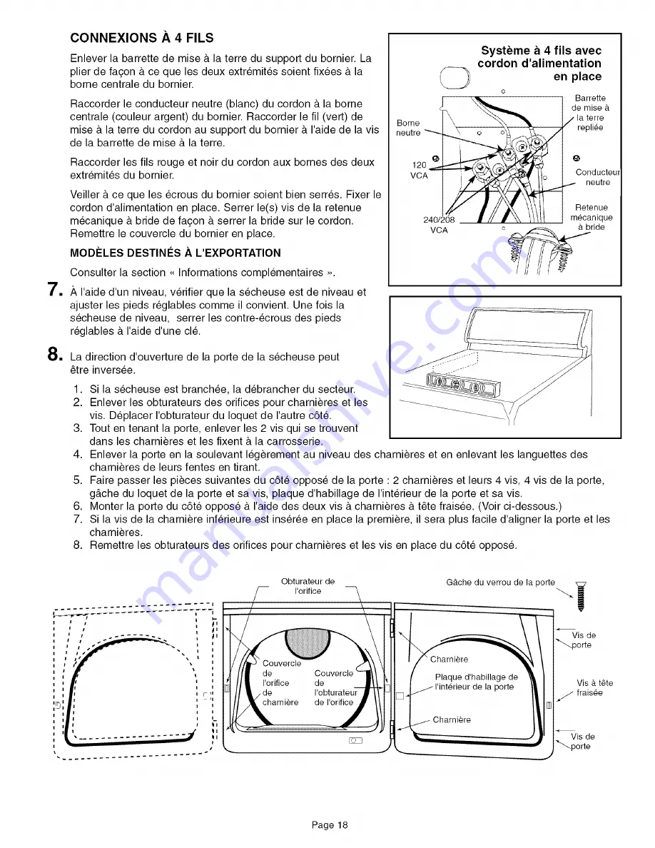 Maytag Neptune MDE5500AYQ Installation Instructions Manual Download Page 19