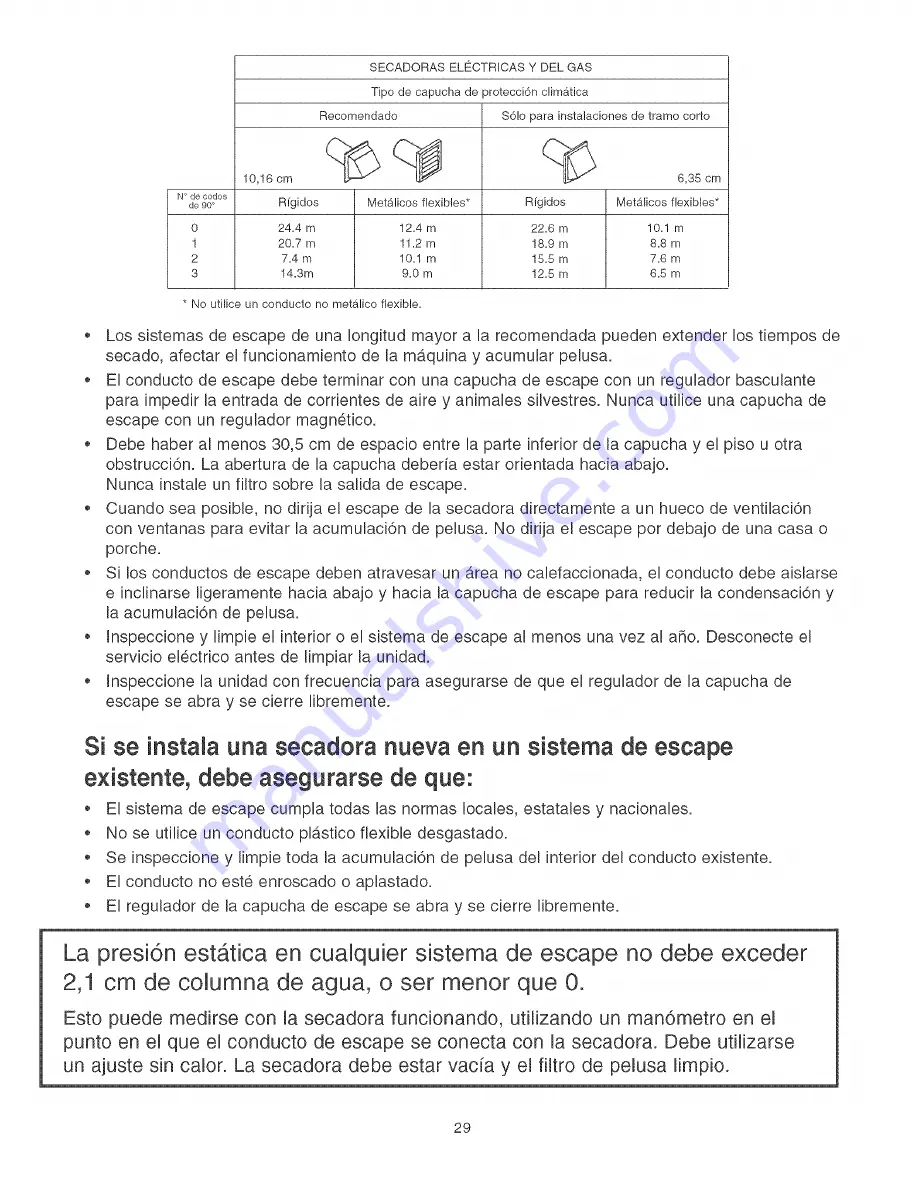 Maytag Neptune MDE9700AYM Installation Instructions Manual Download Page 29