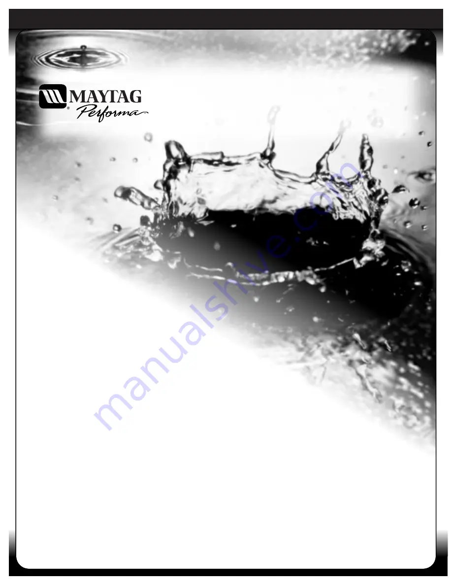 Maytag PAV-1 User Manual Download Page 21