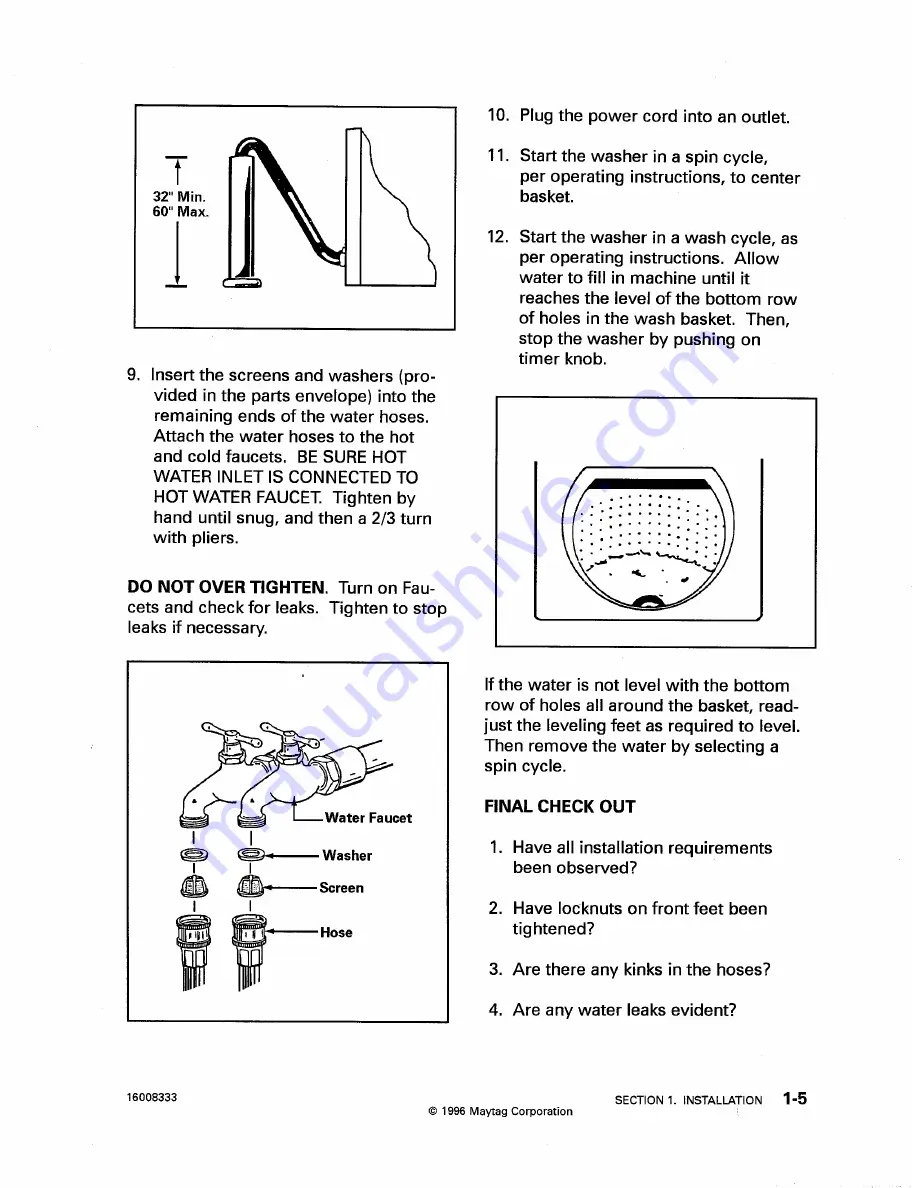 Maytag PAV1000AW Service Manual Download Page 17