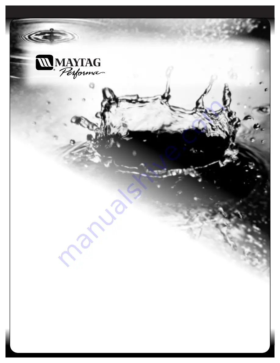 Maytag PAV4960AWW User Manual Download Page 21