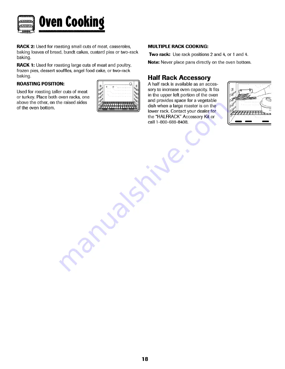 Maytag Perfoma MGR4451ADQ Use & Care Manual Download Page 19