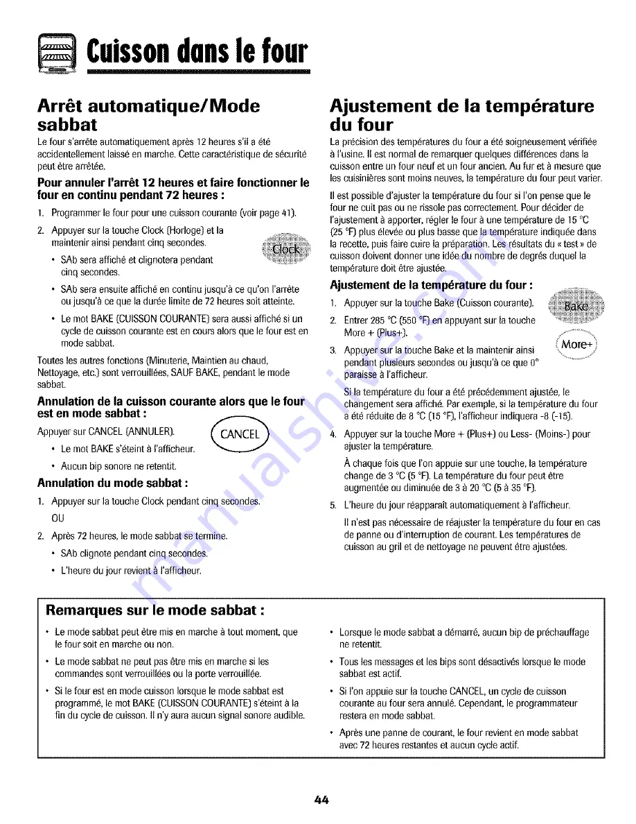 Maytag Perfoma MGR4451ADQ Скачать руководство пользователя страница 45