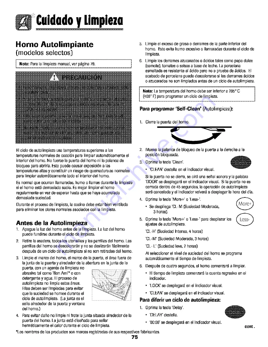 Maytag Perfoma MGR4451ADQ Use & Care Manual Download Page 76