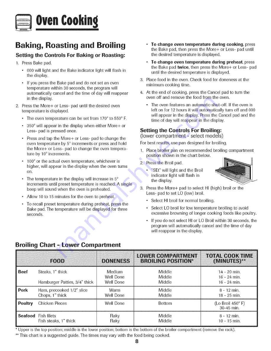 Maytag Perfoma MGRH752BDS Use & Care Manual Download Page 9