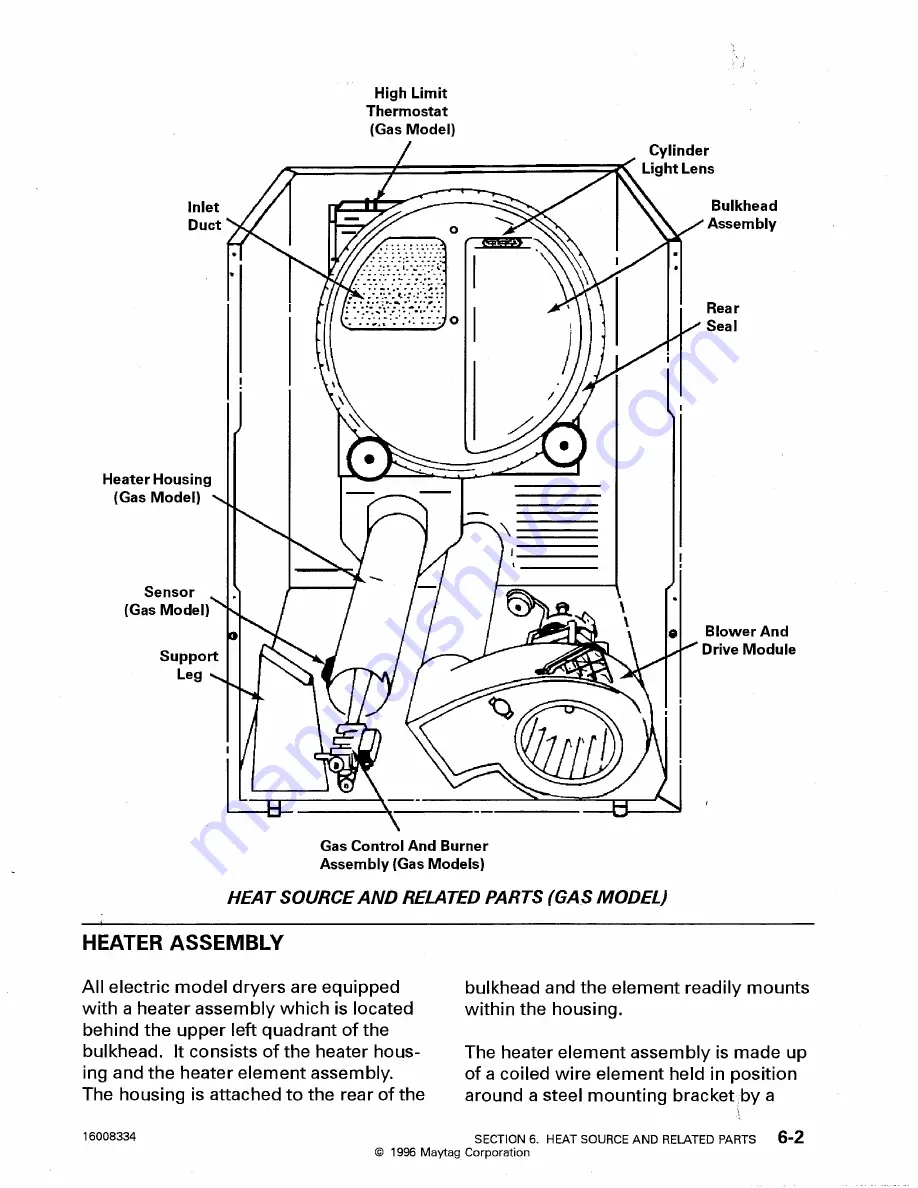 Maytag Performa DLE231 Скачать руководство пользователя страница 46