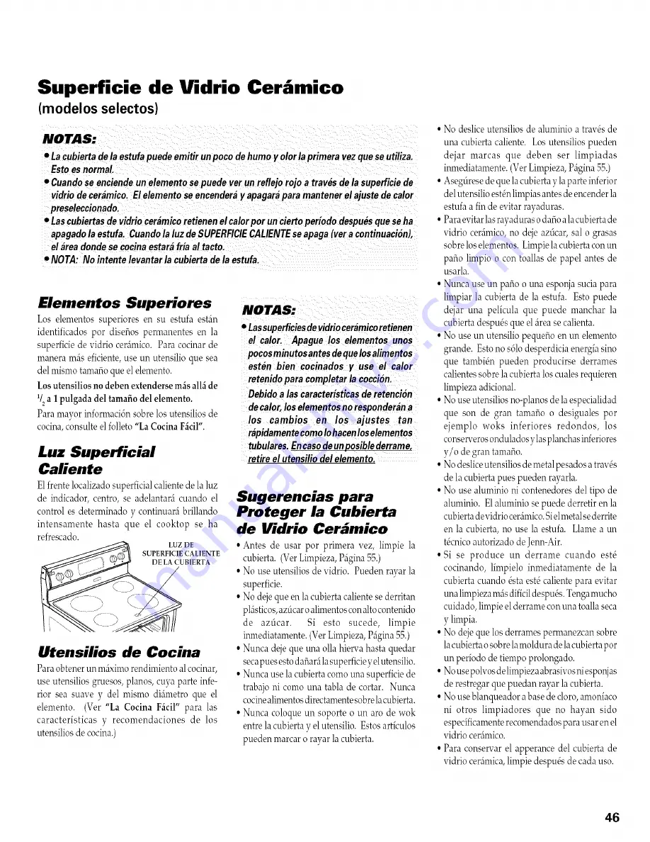 Maytag Performa PER5510BAQ User Manual Download Page 47