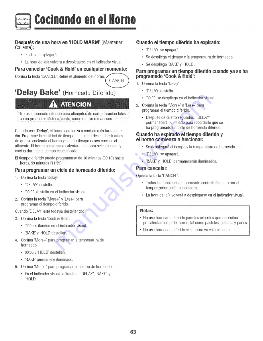 Maytag PGR5750 Use & Care Manual Download Page 64