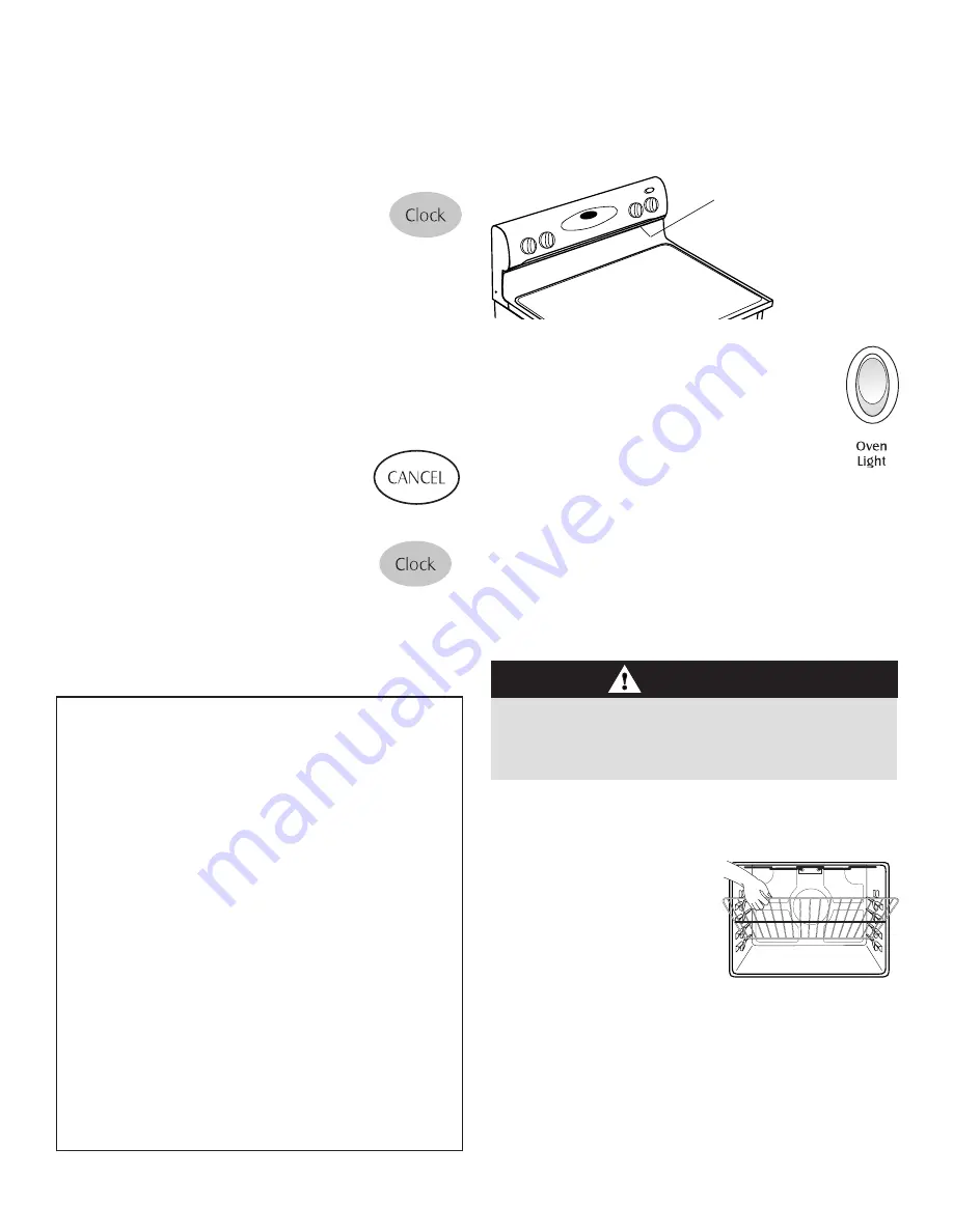 Maytag Precision Touch Control 500 Electric Smoothtop Скачать руководство пользователя страница 18