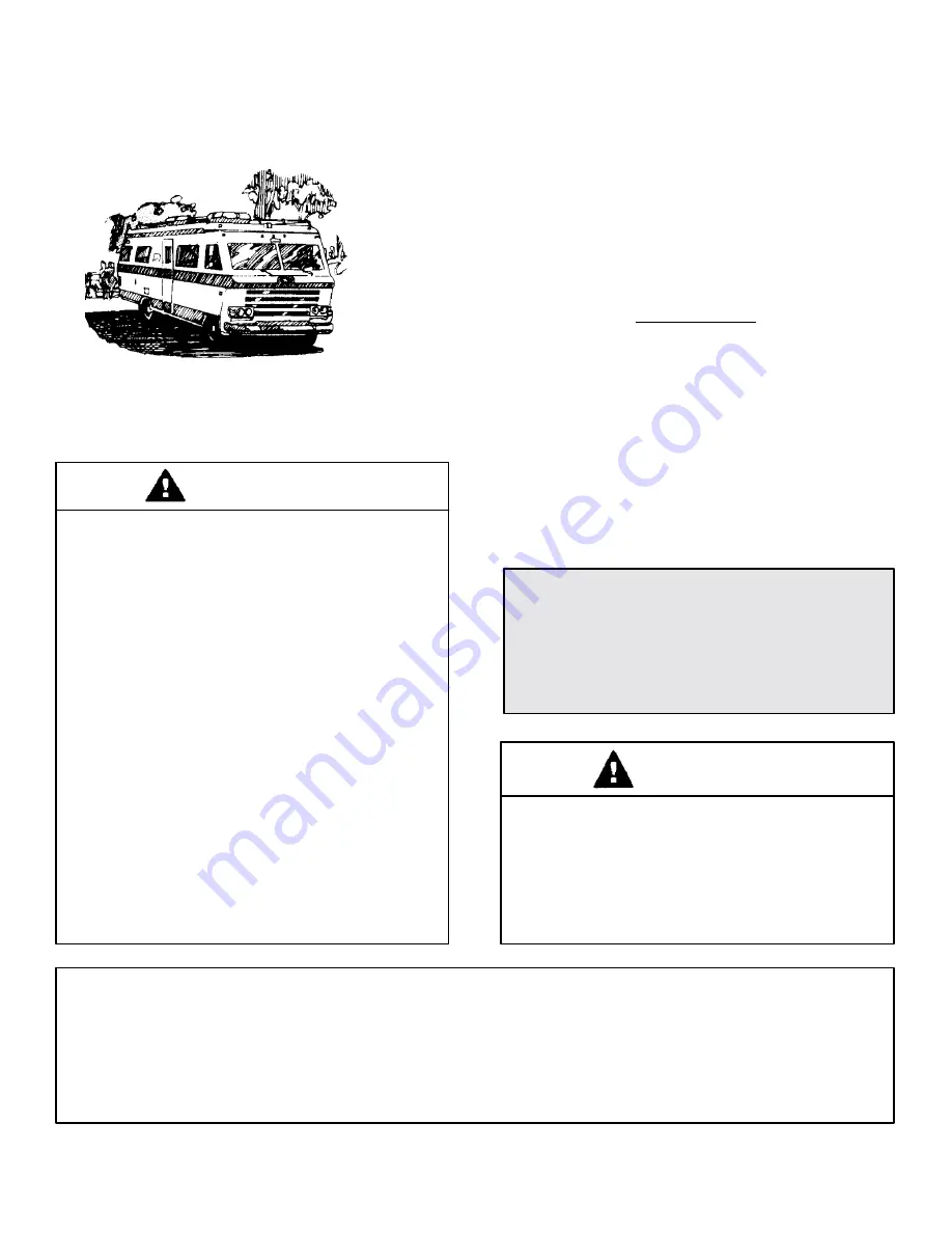 Maytag RV Cooking Appliance Use And Care Manual Download Page 1