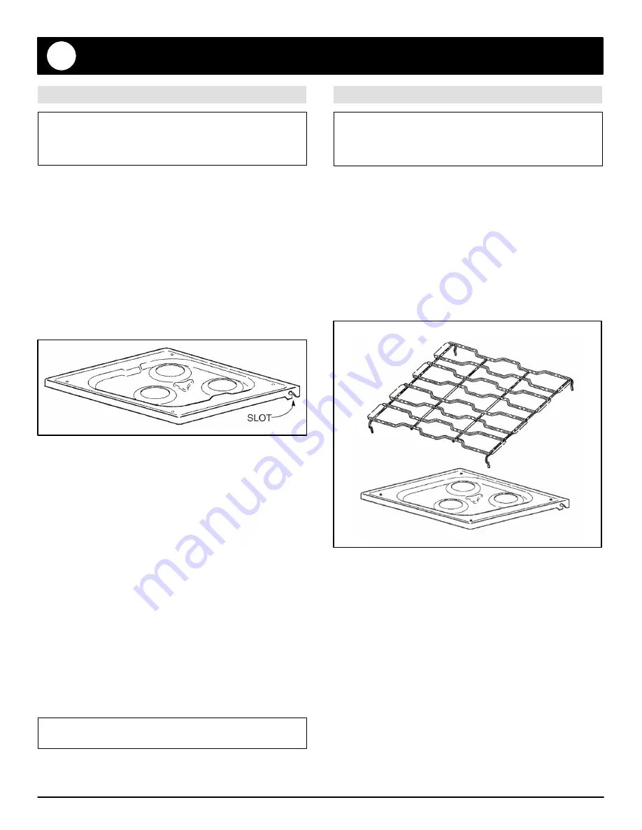 Maytag RV Cooking Appliance Use And Care Manual Download Page 12