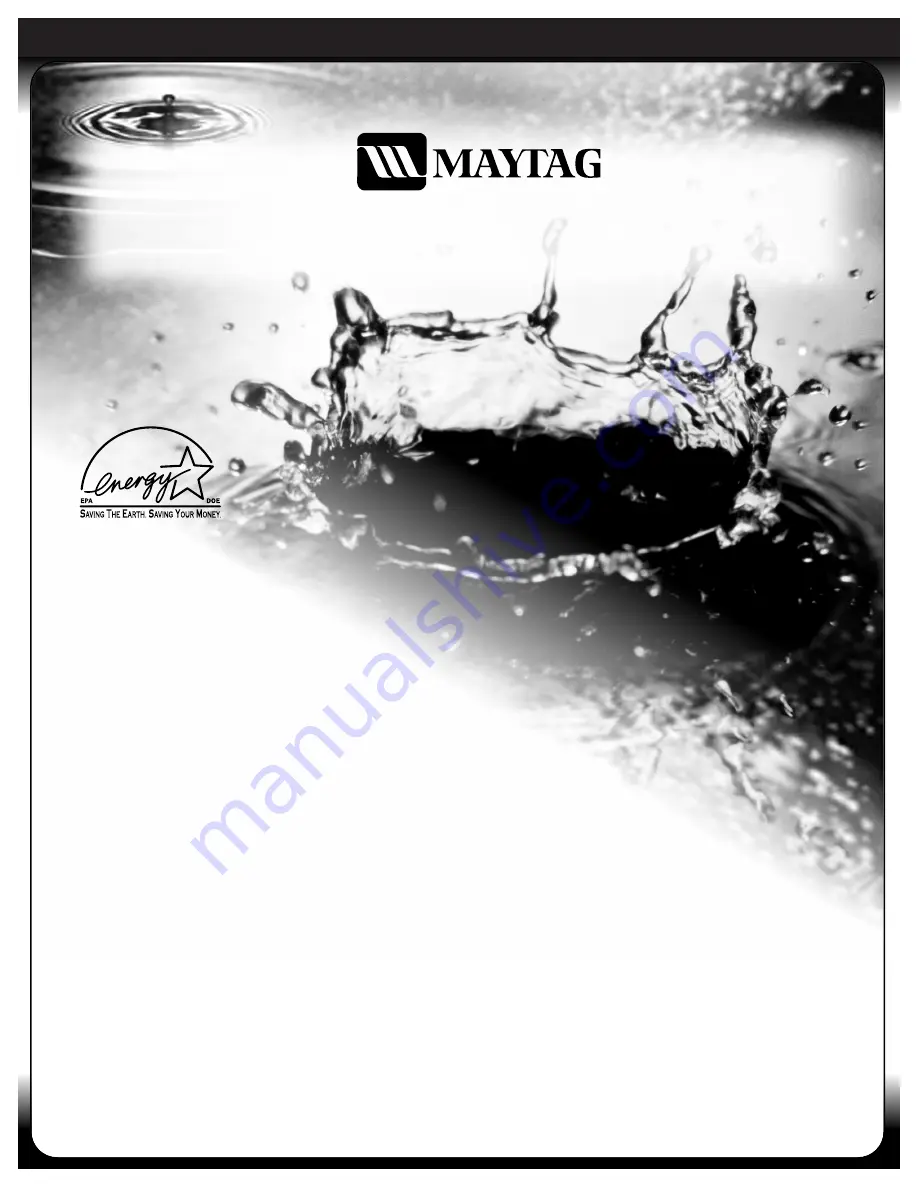 Maytag SAV-2 User Manual Download Page 1