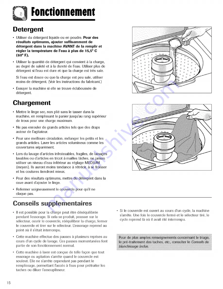 Maytag SAV4655EWQ Use & Care Manual Download Page 16