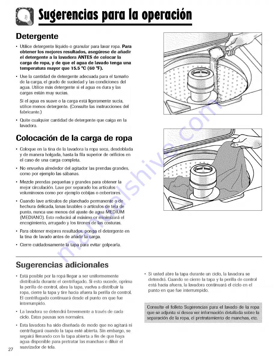 Maytag SAV4655EWQ Use & Care Manual Download Page 28