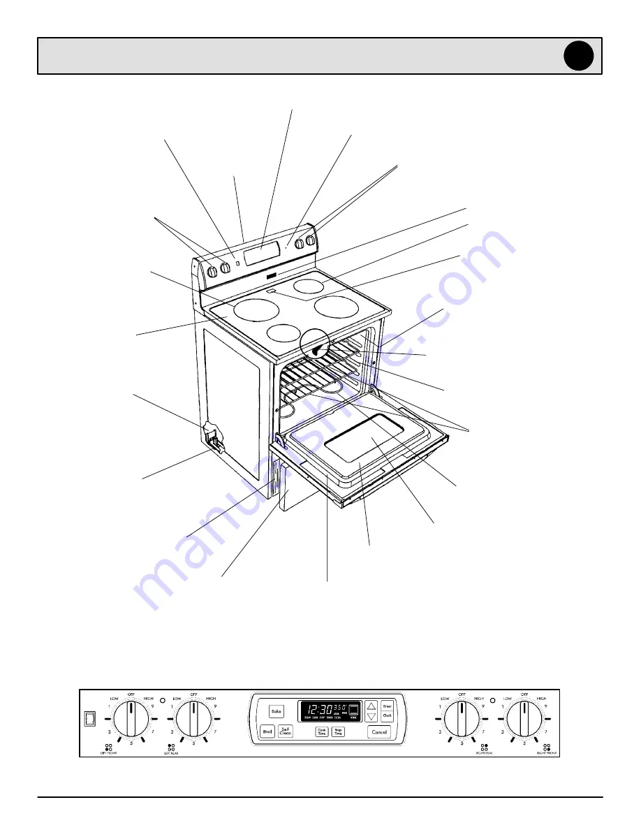 Maytag SELF-CLEANING ELECTRIC RANGE Скачать руководство пользователя страница 5