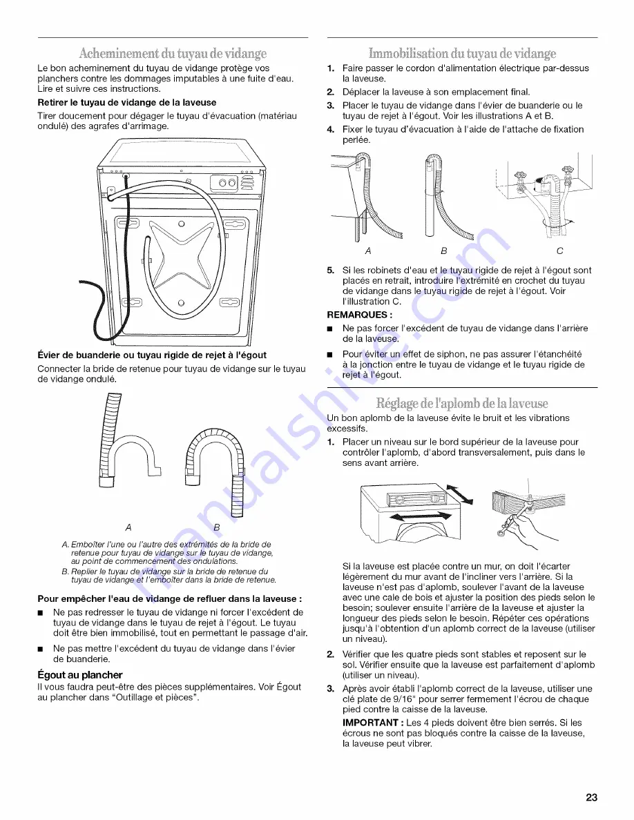 Maytag W10277179A Installation Instructions Manual Download Page 23