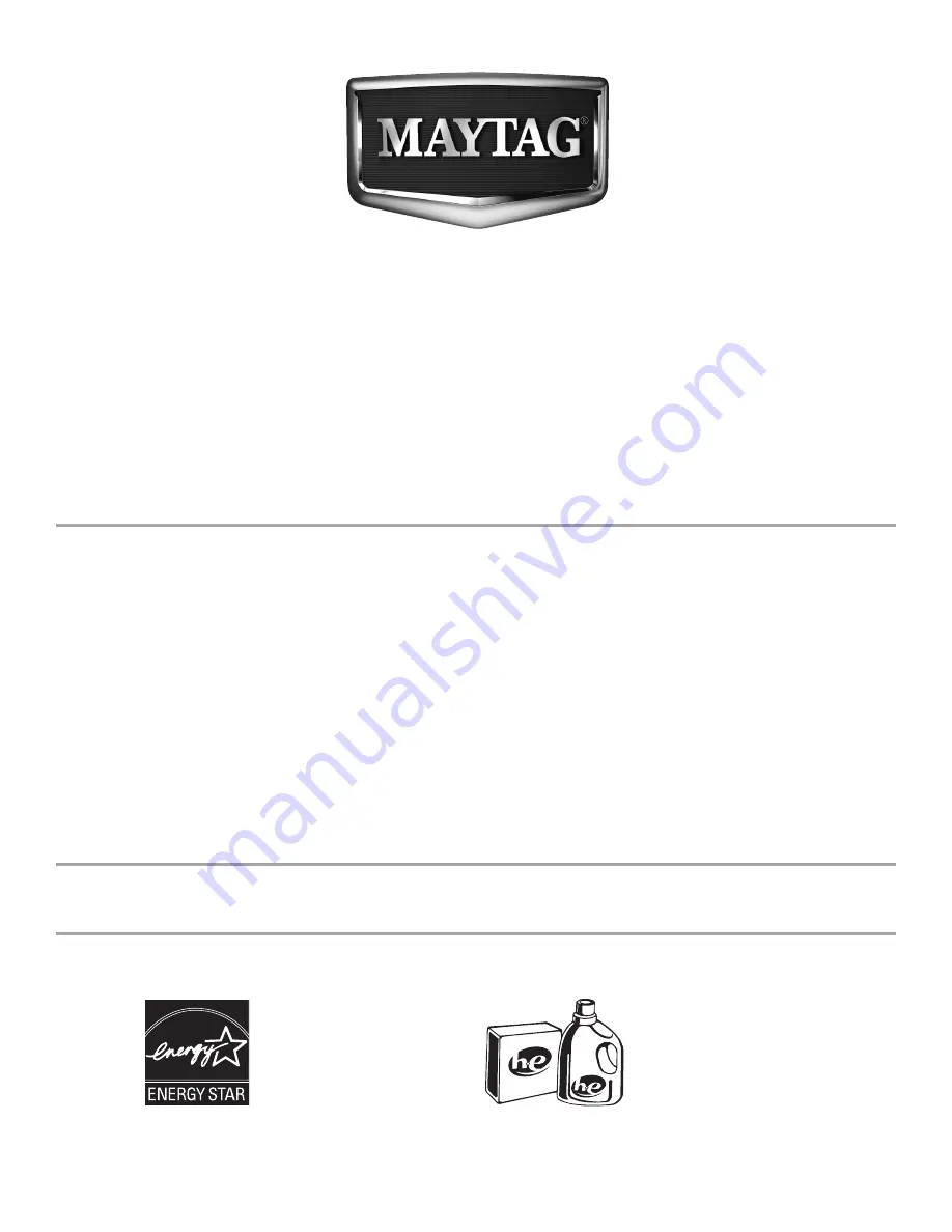 Maytag W10280465C Use And Care Manual Download Page 1