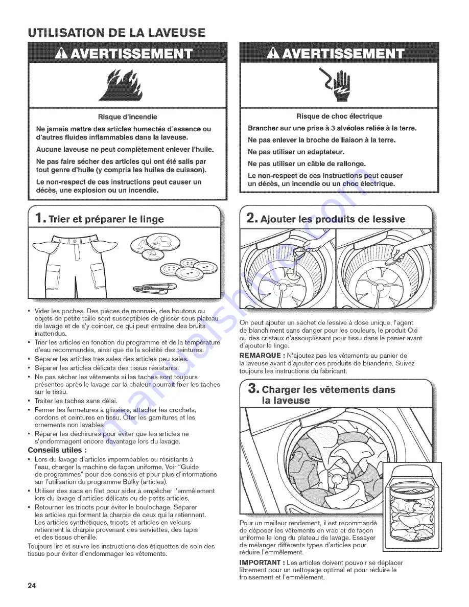 Maytag W10560157C Скачать руководство пользователя страница 24