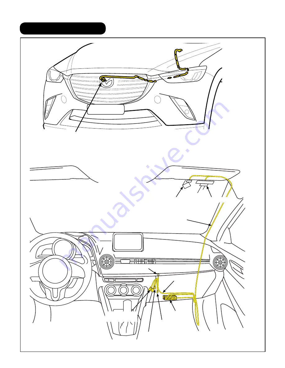 Mazda 0000-8F-P07 Installation Instructions Manual Download Page 2